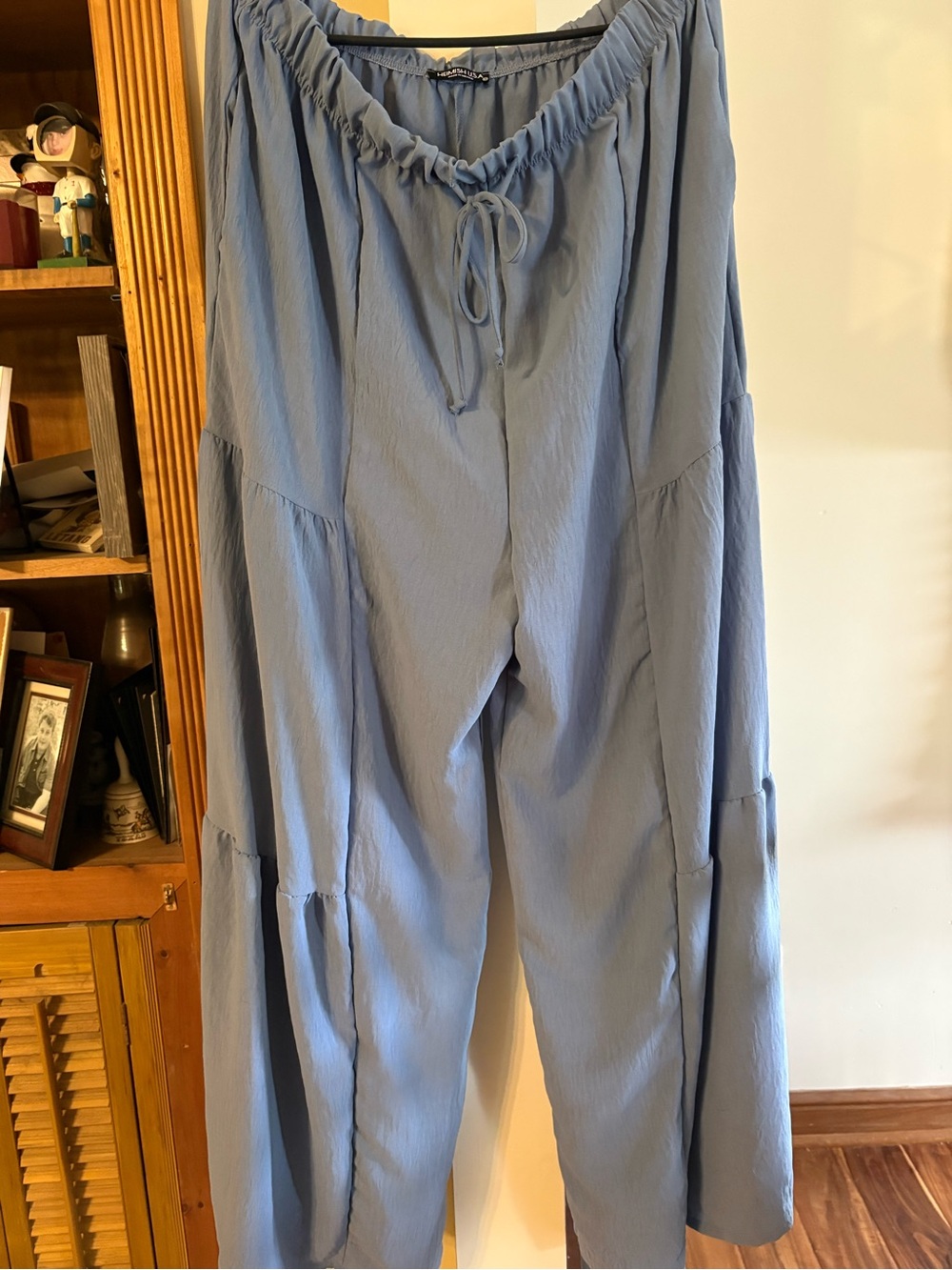 HEIMISH USA Dusty Blue Elastic Waist Pants